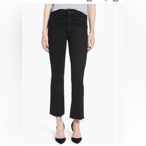 MOTHER Black “Hustler Ankle Fray” Women's Jeans size 29 - high rise